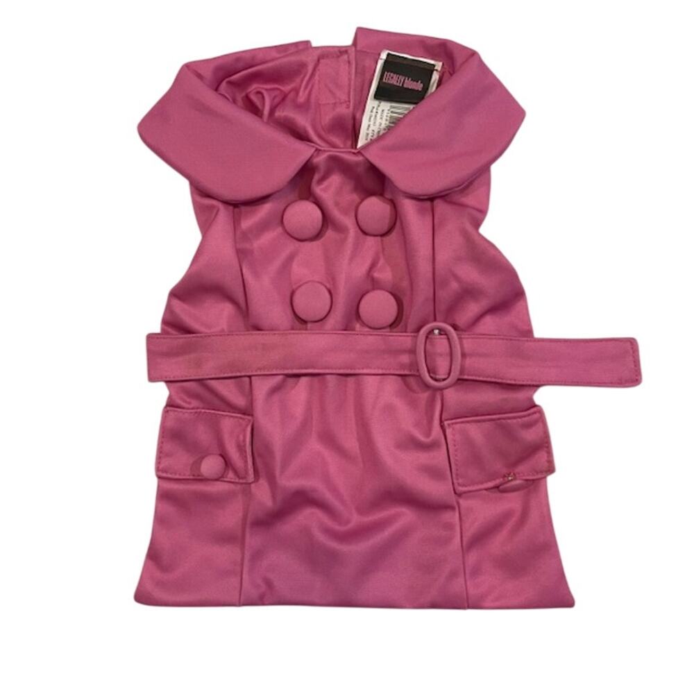 Legally Blonde 2, Bruiser Woods pet costume for dog in pink.